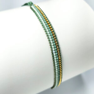 Pulsera telar MIX PISTACHE